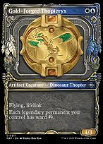 Gold-Forged Thopteryx [Showcase Foil]