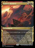 Nahiri's Resolve [Showcase Foil]