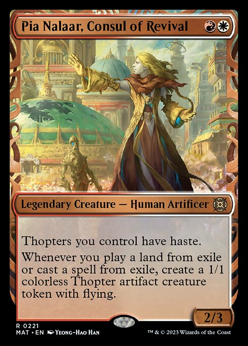 Pia Nalaar, Consul of Revival [Showcase Foil]