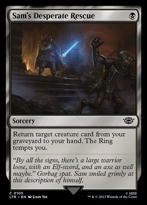 Sam's Desperate Rescue [Foil]