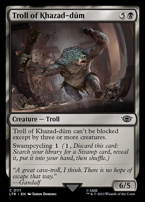 Troll of Khazad-dûm [Foil]