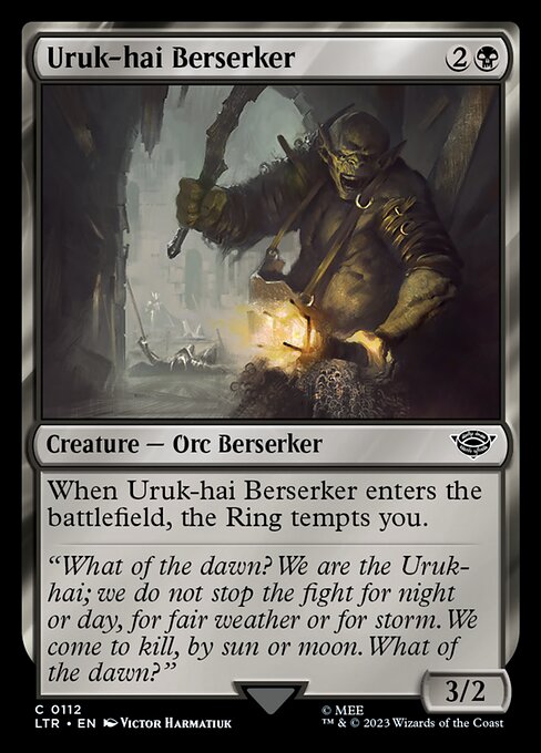 Uruk-hai Berserker [Foil]