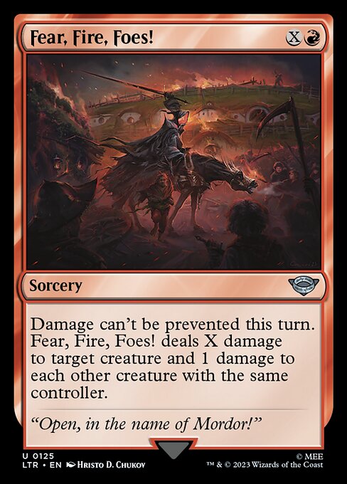 Fear, Fire, Foes! [Foil]