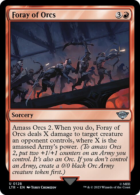 Foray of Orcs [Foil]