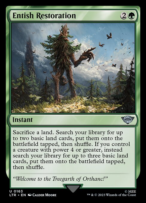 Entish Restoration [Foil]