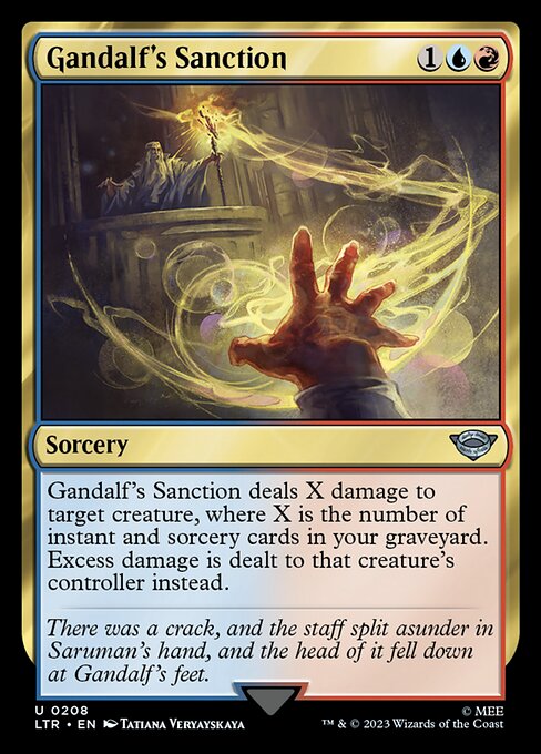 Gandalf's Sanction [Foil]