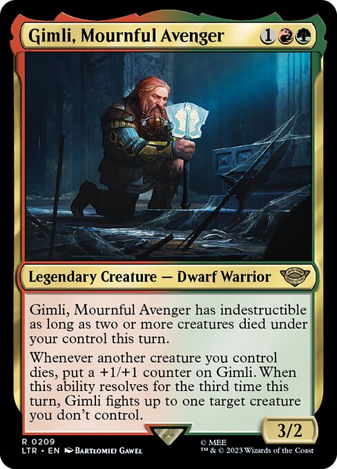 Gimli, Mournful Avenger [Foil]