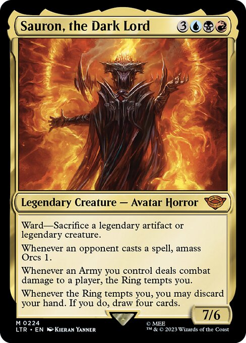 Sauron, the Dark Lord [Foil]