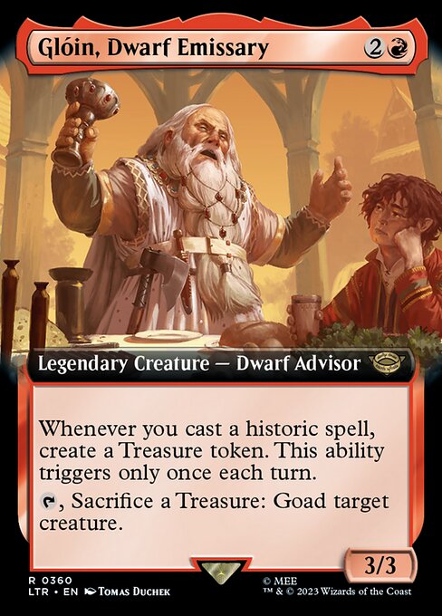 Glóin, Dwarf Emissary [Extended Artwork]