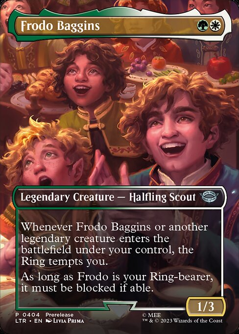 Frodo Baggins [Borderless Scene Foil]