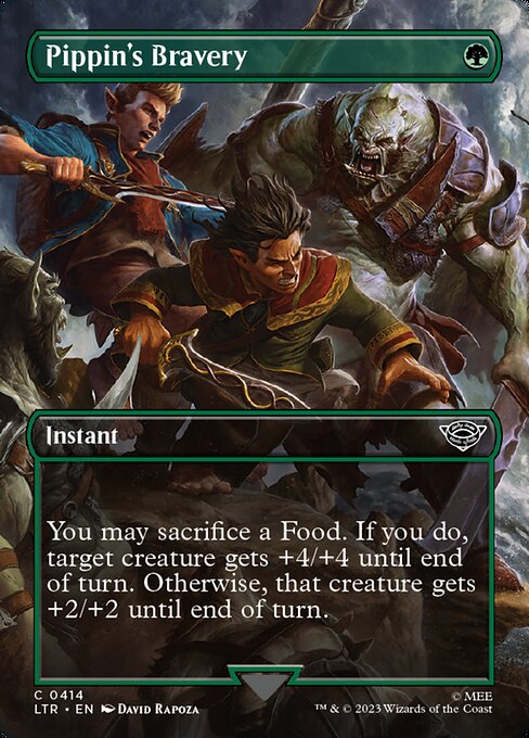 Pippin's Bravery [Borderless Scene Foil]