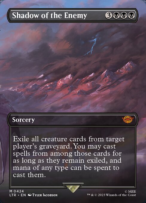Shadow of the Enemy [Borderless Scene Foil]