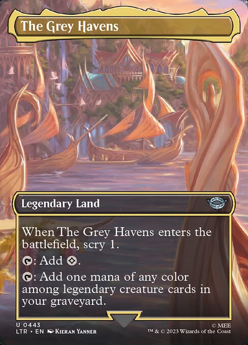The Grey Havens [Borderless Scene Foil]