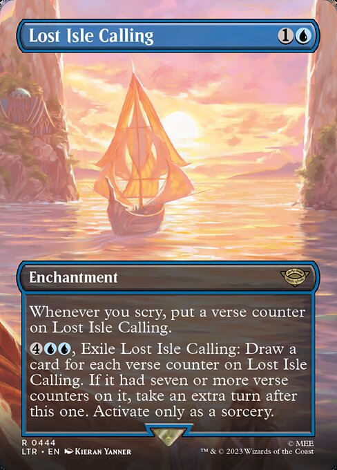 Lost Isle Calling [Borderless Scene Foil]