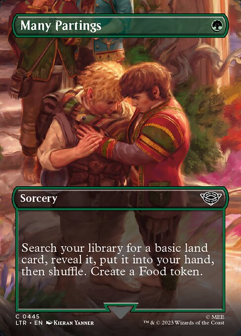 Many Partings [Borderless Scene Foil]