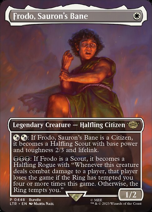 Frodo, Sauron's Bane [Borderless Scene]