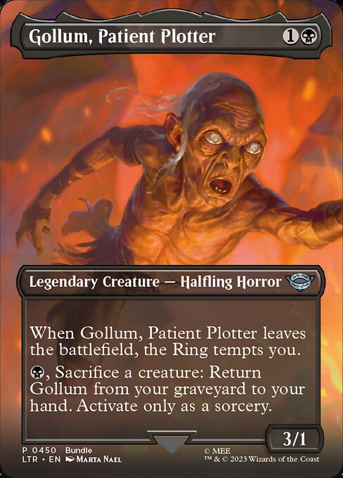 Gollum, Patient Plotter [Borderless Scene]