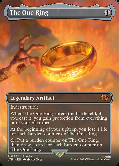 The One Ring [Borderless Scene Foil]