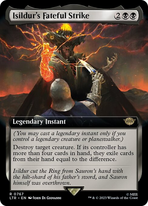 Isildur's Fateful Strike [Extended Surge Foil]