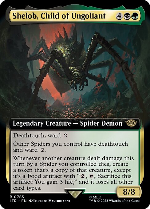 Shelob, Child of Ungoliant [Extended Surge Foil]