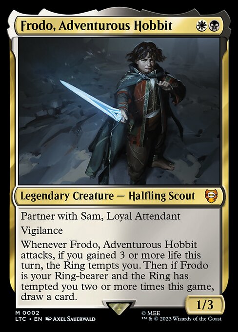 Frodo, Adventurous Hobbit [Foil]