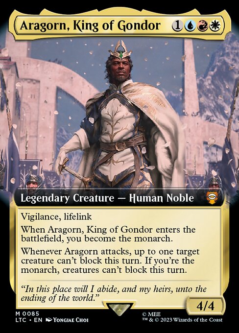 Aragorn, King of Gondor [Extended Artwork]