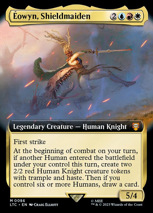 Éowyn, Shieldmaiden [Extended Artwork Foil]