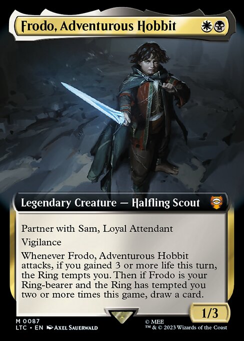 Frodo, Adventurous Hobbit [Extended Artwork]