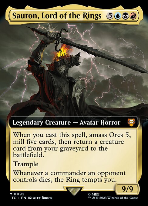 Sauron, Lord of the Rings [Extended Artwork]