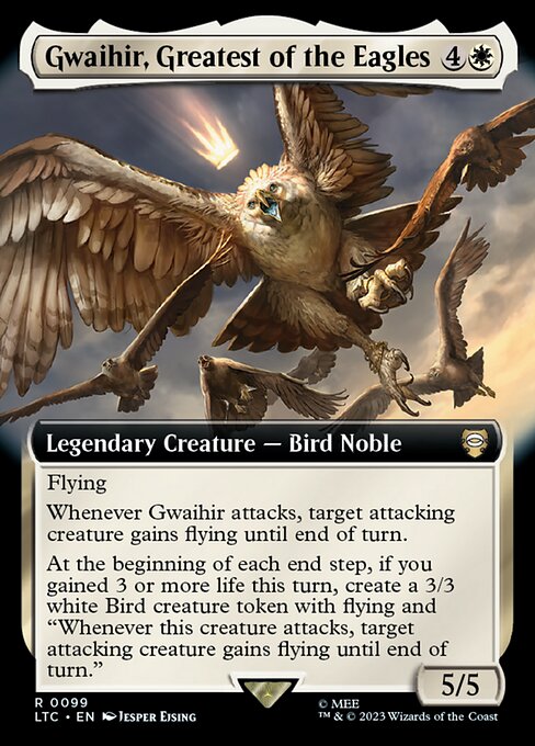 Gwaihir, Greatest of the Eagles [Extended Artwork Foil]
