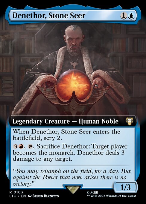 Denethor, Stone Seer [Extended Artwork]