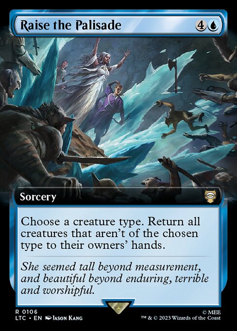 Raise the Palisade [Extended Artwork]