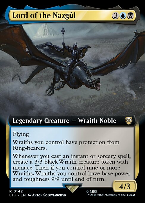 Lord of the Nazgûl [Extended Artwork Foil]