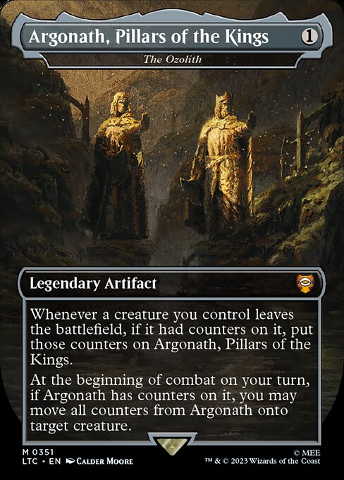 Argonath, Pillars of the Kings (The Ozolith) [Borderless]