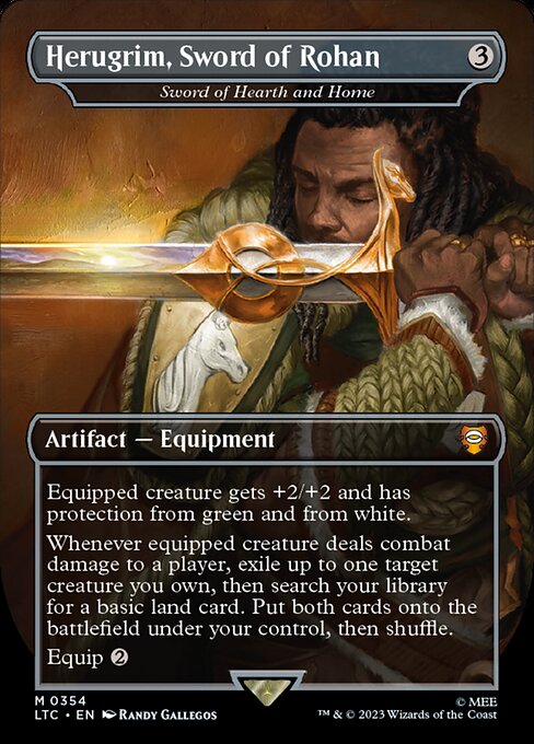 Herugrim, Sword of Rohan (Sword of Hearth and Home) [Borderless]