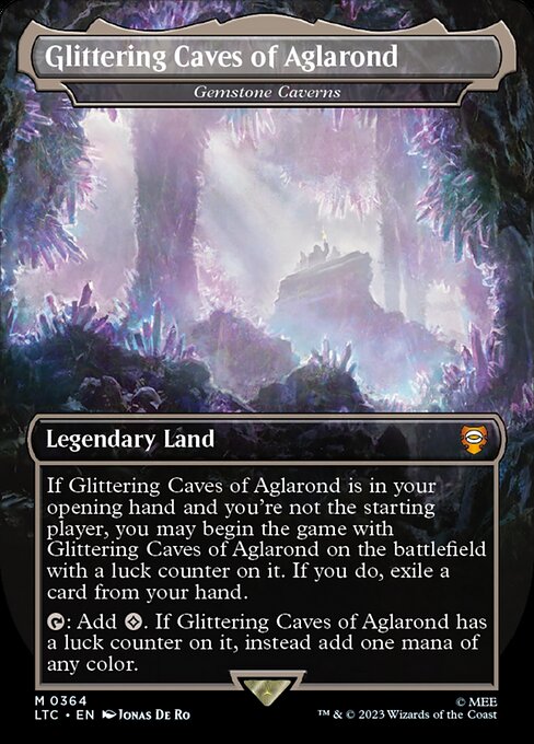 Glittering Caves of Aglarond (Gemstone Caverns) [Borderless]