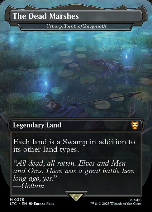 The Dead Marshes (Urborg, Tomb of Yawgmoth) [Borderless]