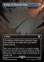Bridge of Khazad-dûm (Ensnaring Bridge) [Borderless Surge Foil]
