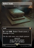 Balin's Tomb (Ancient Tomb) [Borderless Surge Foil]
