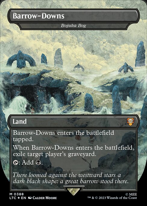 Barrow-Downs (Bojuka Bog) [Borderless Surge Foil]