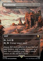 Weathertop (Deserted Temple) [Borderless Surge Foil]