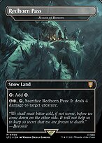 Redhorn Pass (Mouth of Ronom) [Borderless Surge Foil]