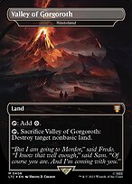 Valley of Gorgoroth (Wasteland) [Borderless Surge Foil]