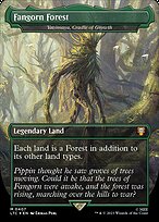 Fangorn Forest (Yavimaya, Cradle of Growth) [Borderless Surge Foil]