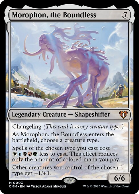 Morophon, the Boundless [Foil]