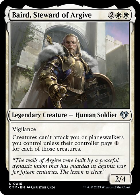 Baird, Steward of Argive [Foil]