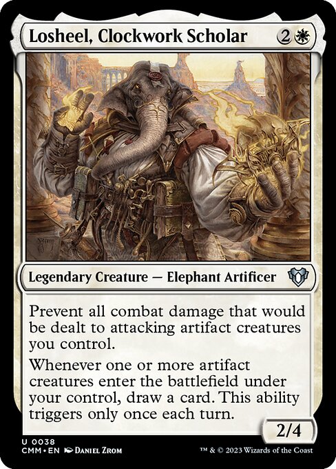 Losheel, Clockwork Scholar [Foil]