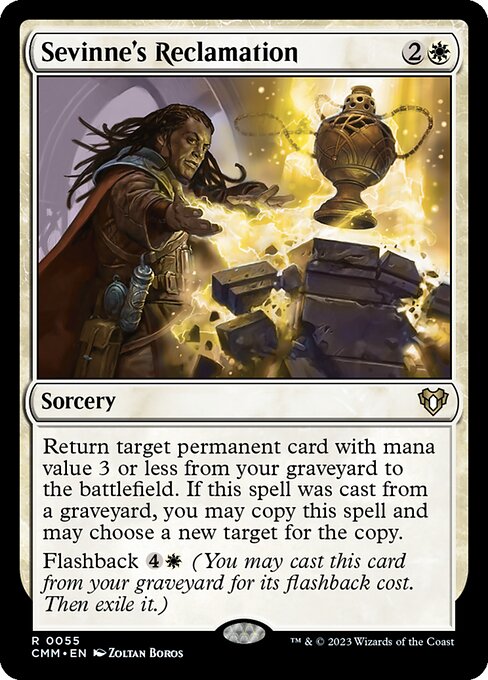 Sevinne's Reclamation [Foil]