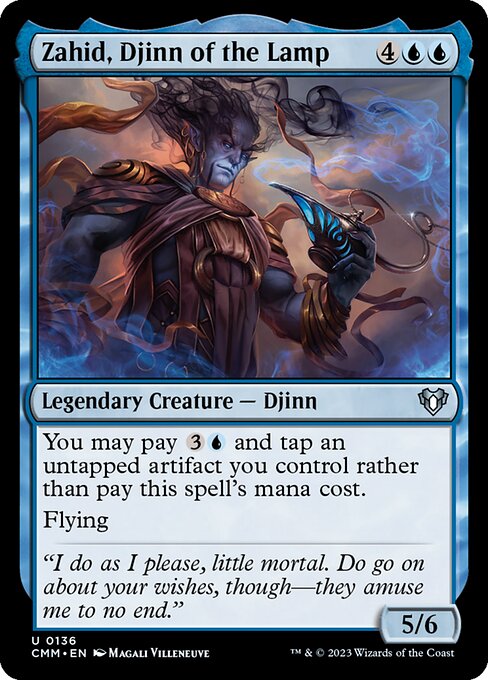 Zahid, Djinn of the Lamp [Foil]