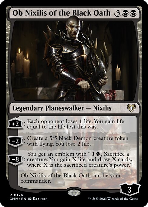 Ob Nixilis of the Black Oath [Foil]